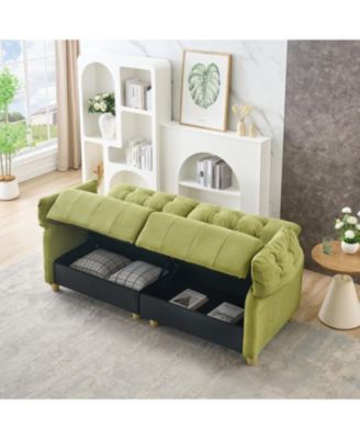 Streamdale Creamy Cloud Fabric Sofa