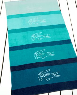 macys lacoste beach towel