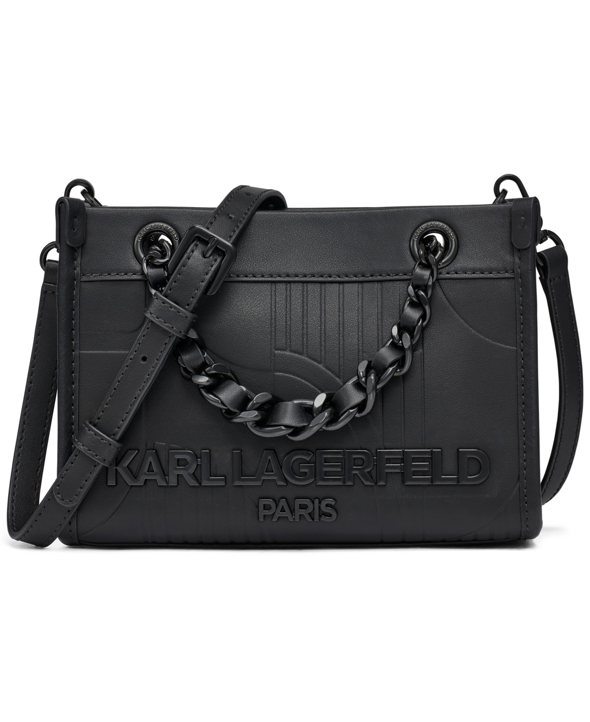 Karl Lagerfeld Savoie Magnetic Snap Crossbody Bag