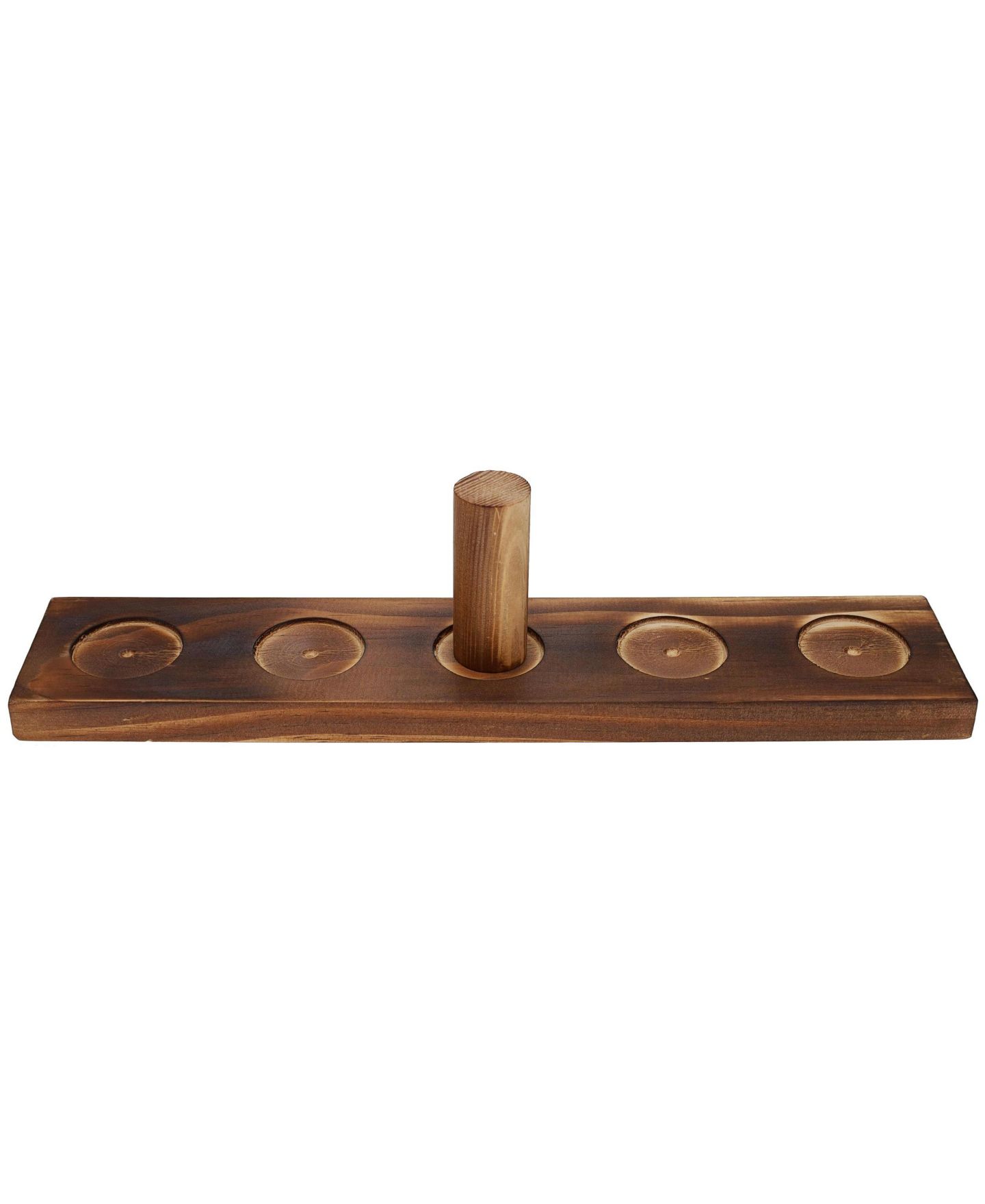 Детские игрушки Pacific Shore Games 2 Player Wooden Ring Toss Game, цвет: Орех — фото 6