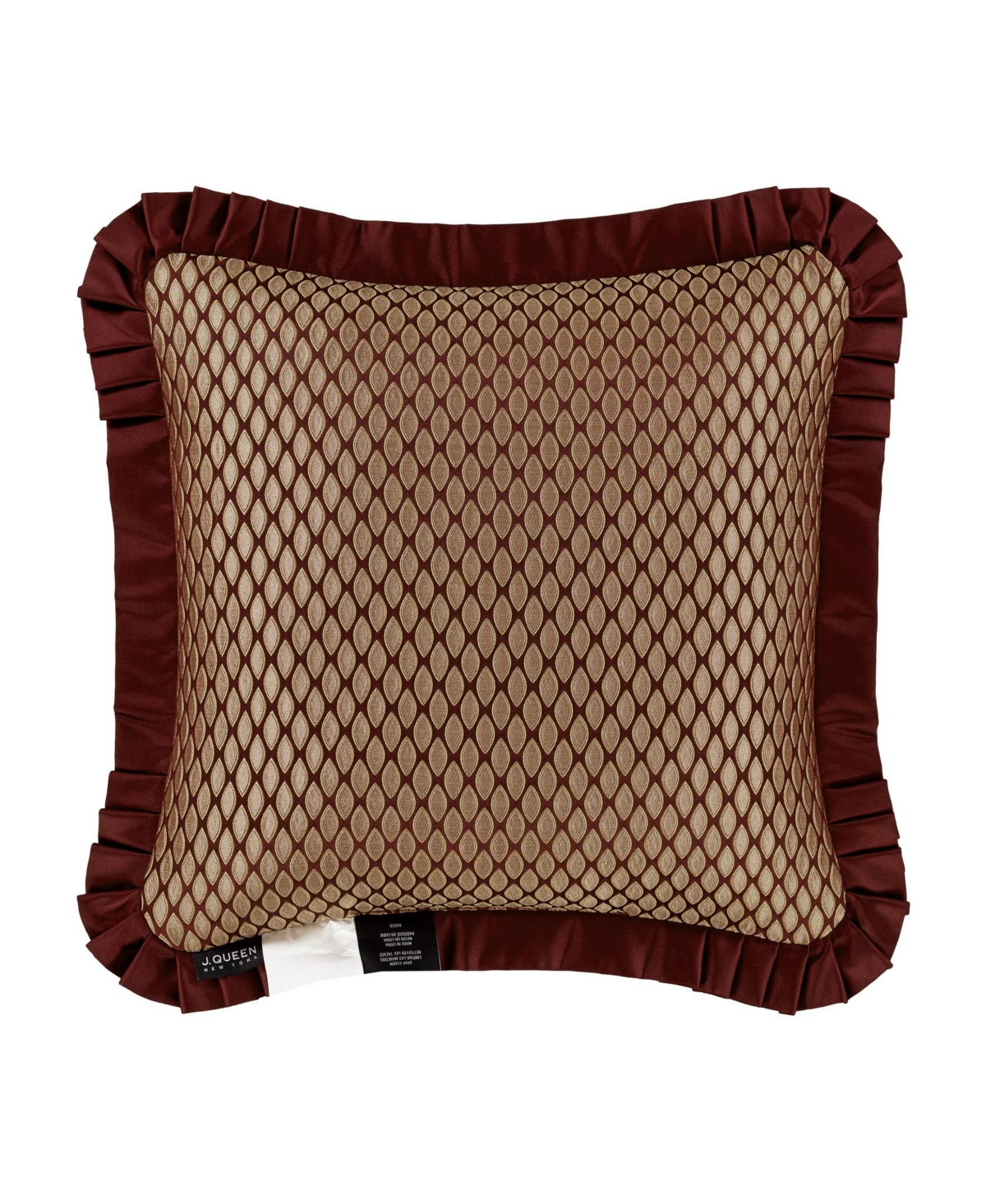 J Queen New York Renzo Embellished Decorative Pillow, 20" X 20"