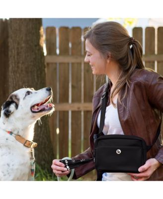 3-in-1 Crossbody Dog Walk Bag with Matching Planet-Safe Dog Poop Bags