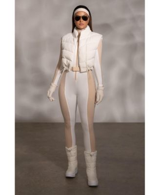 Women's Delma Ribbed Puffer Vest