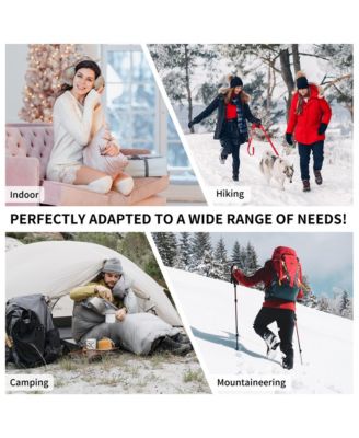 Ultralight Down Sleeping Bag, 650FP, 3-4 Season, Adults, 32-42, Waterproof, Compact, Camping, Hiking