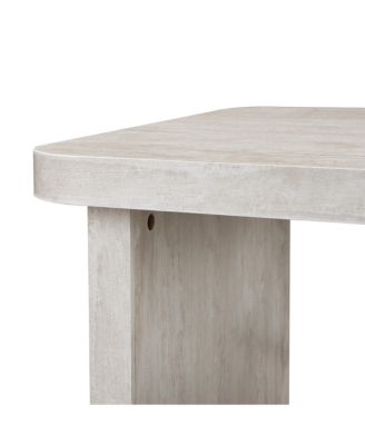 Rectangular Wood Detachable Coffee Table