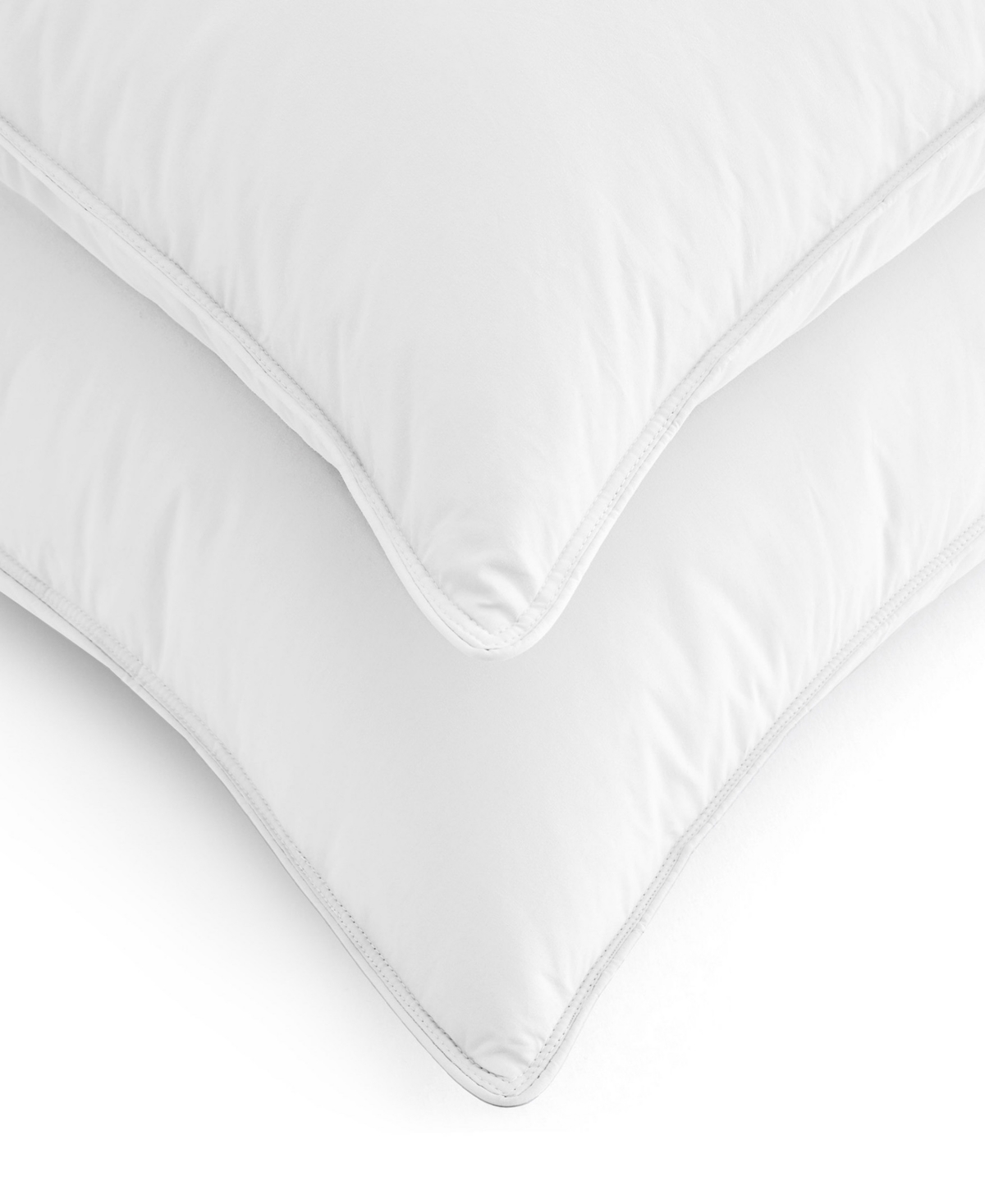 Unikome Goose Feather 2-pack Pillows, Standard In White