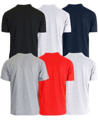 Men's 6-Pack Short Sleeve Stretch T-Shirt