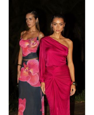 Women's Mira Drape Maxi Skirt