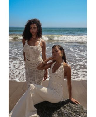 Women's Beachside Crochet Bustier