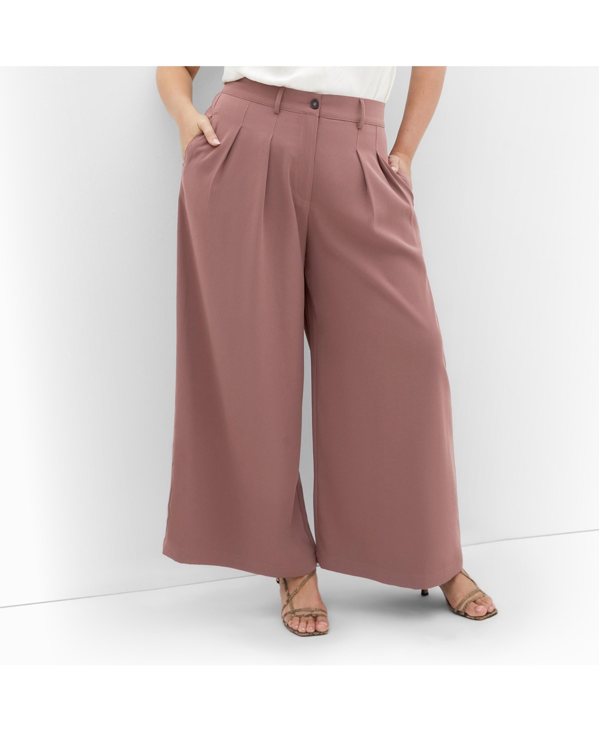 Plus Size Abbie Pant - Deep emerald