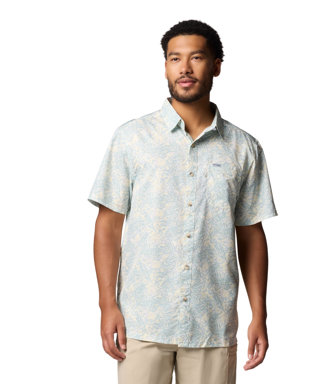 Men's Super Slack Tide Camp Shirt - Lemon Wash