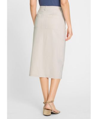Women's Midi Stretch Skirt