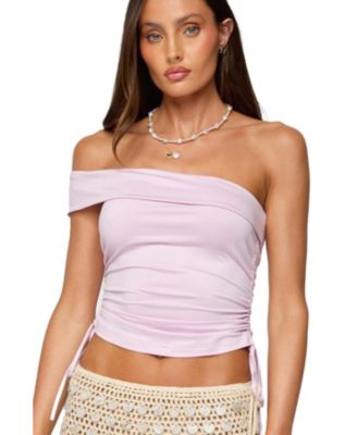 Women's Yafa Asymmetric Off Shoulder Top