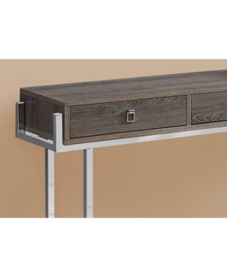 Console Table with Drawers for Entryway Hallway or Living Room Storage