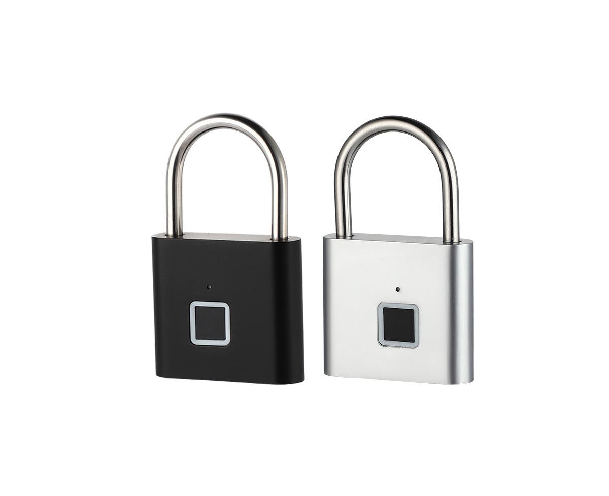 Fingerprint Luggage Lock - Silver