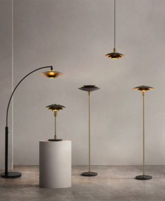 83" Metal Rancho Mirage 1 Light Arc Floor Lamp