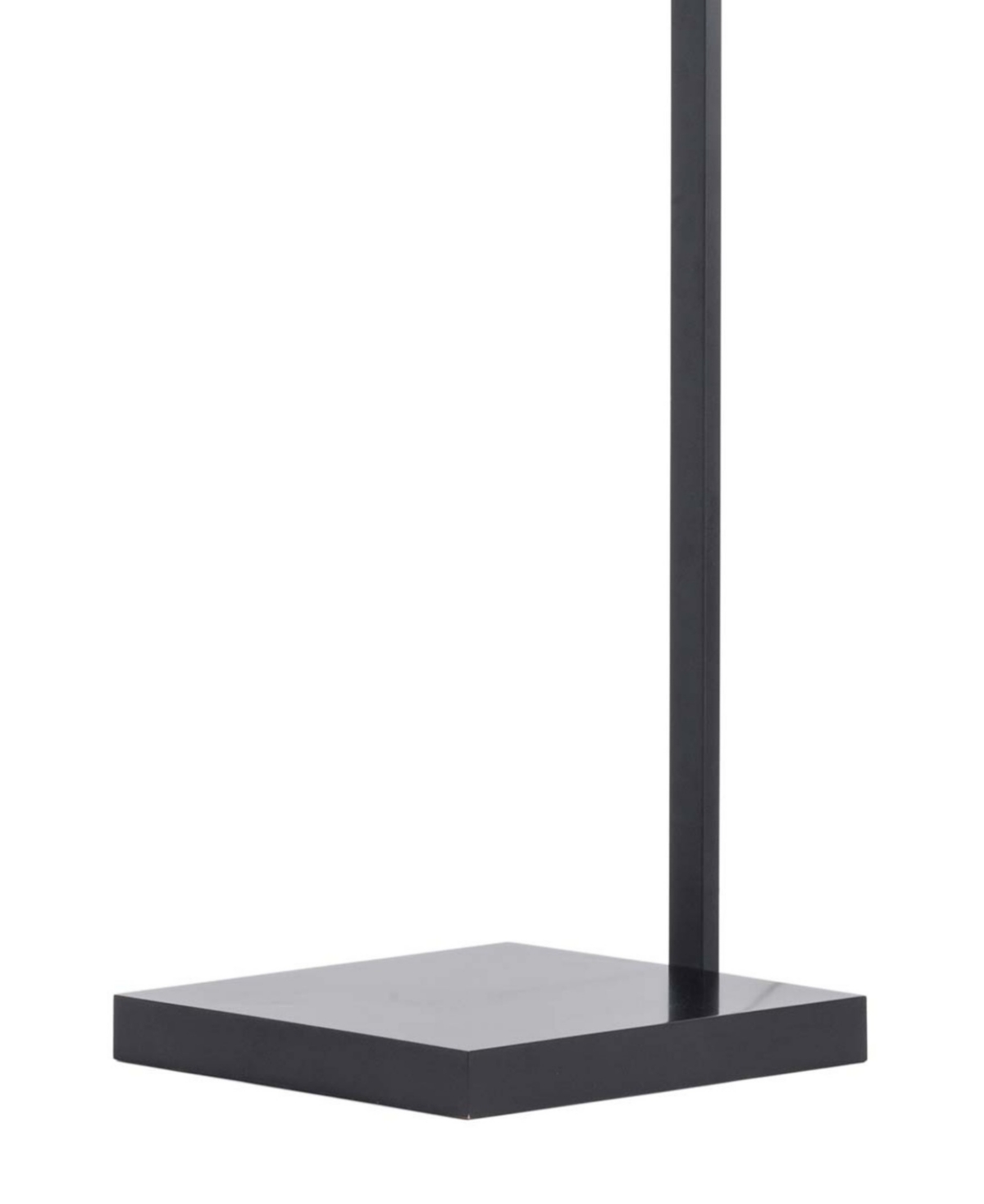 Nova Of California 75" Metal Stretch Chairside Arc Floor Lamp In Black