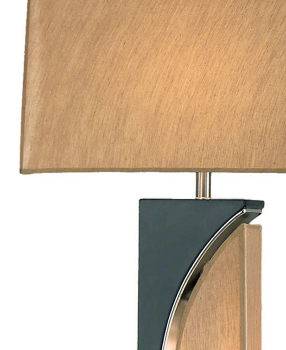Nova Of California 63" Metal Half Moon Floor Lamp In Black