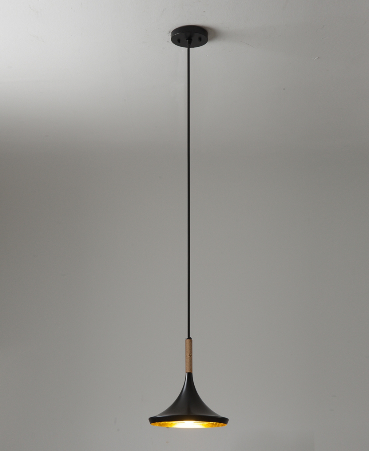 Nova Of California 10" Metal Lodi Large Pendant Lamp