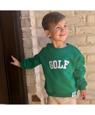 Baby Unisex Golf Cotton Crewneck Sweatshirt