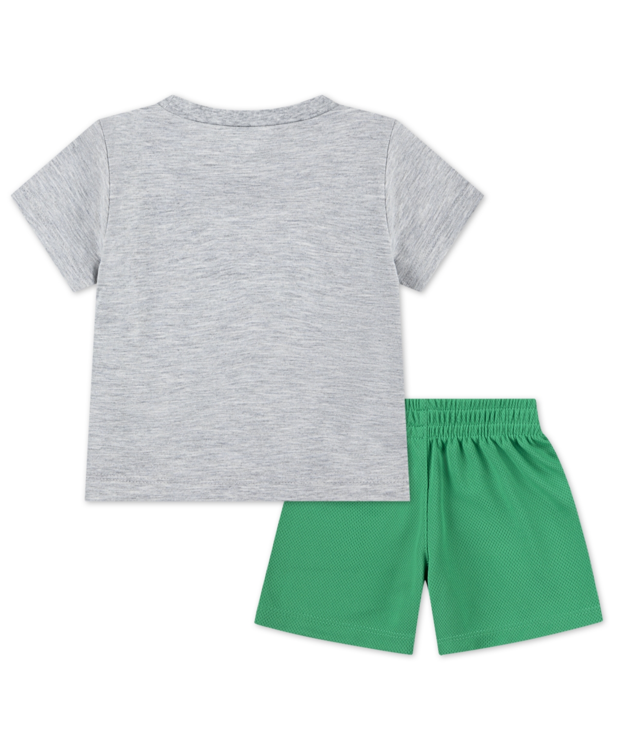 Nike Baby Boys 2-piece Graphic T-shirt And French Terry Shorts Set In Gray