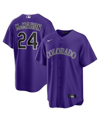 Nike - Men's Ryan McMahon Purple Colorado Rockies Alternate Replica Player Jersey