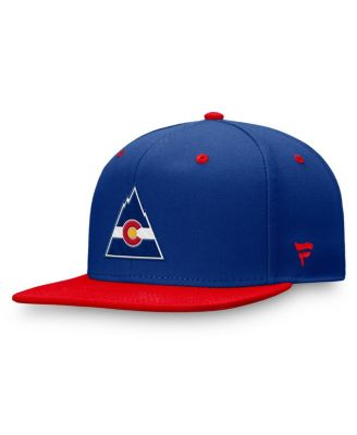 Men's Blue/Red CO Rockies Heritage Retro Fitted Hat
