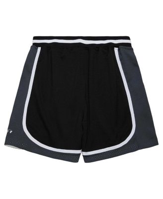 Mitchell Ness Men's AND1 Black/Green AND1 OG Game Mesh Reversible Shorts