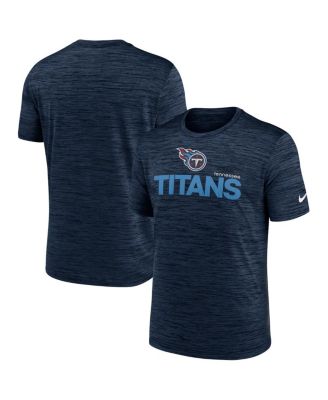 Nike - Men's Navy Tennessee Titans Blitz Velocity Modern Performance T-Shirt