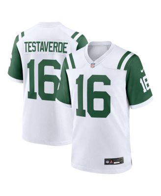 Nike - Men's Vinny Testaverde White New York Jets Classic Alternate Retired Player Game Jersey