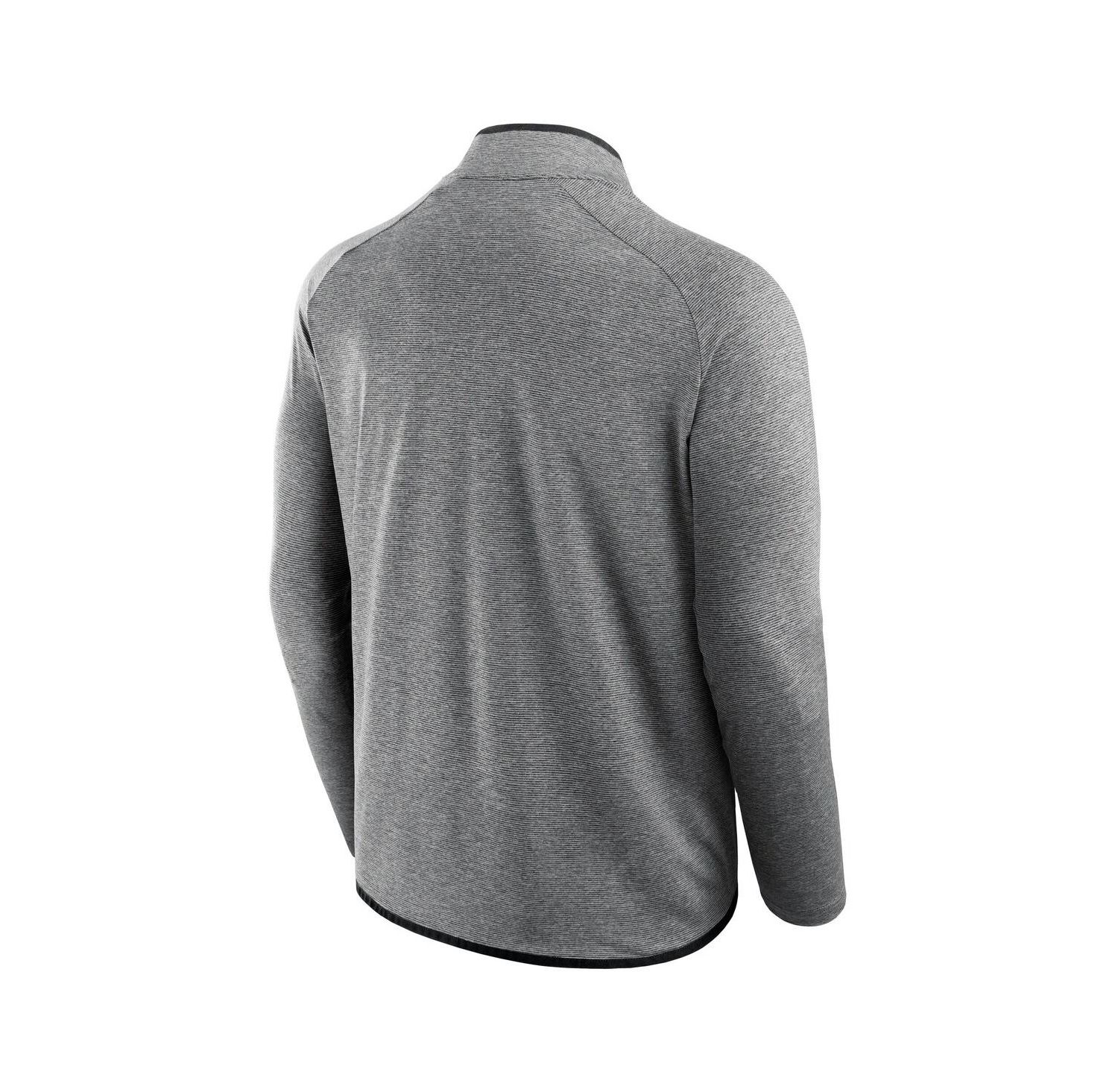 Men's Black Alabama Crimson Tide Mock Neck Half-Zip Pullover Jacket