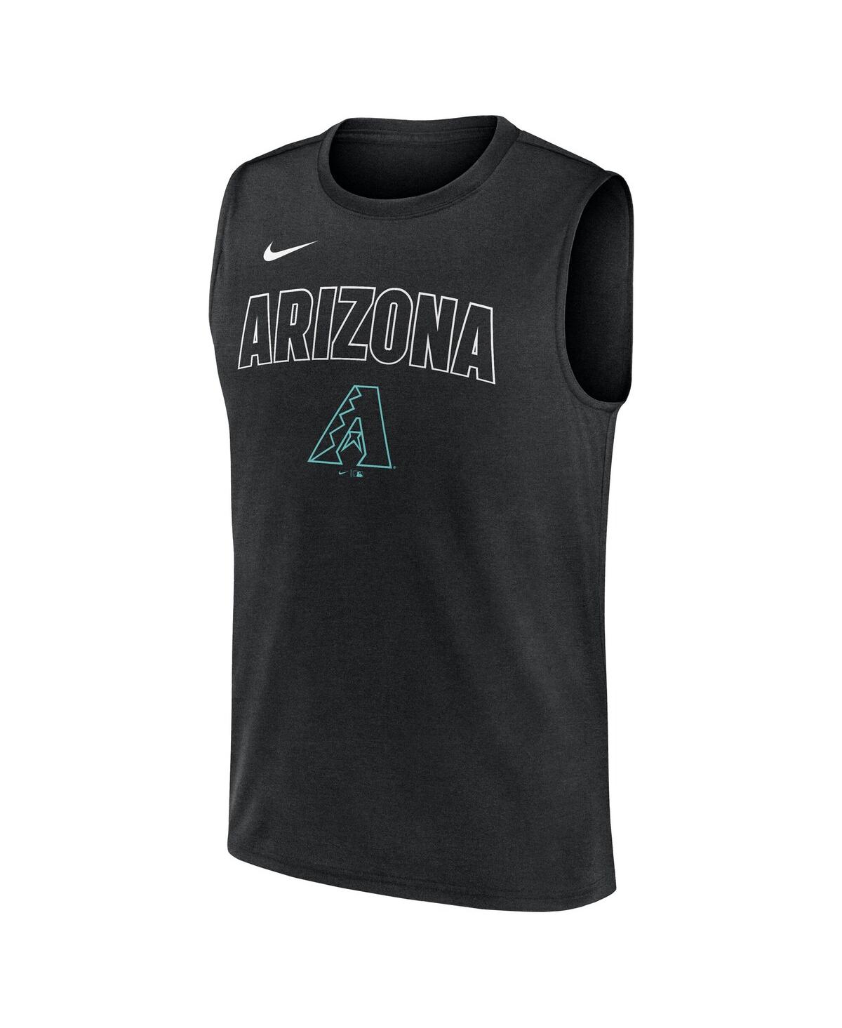 Nike Men's Black Arizona Diamondbacks Knockout Performance Muscle Tank Top