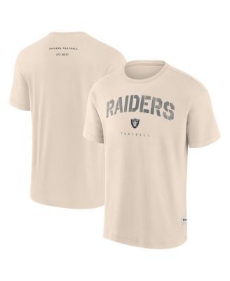Fanatics - Men's Cream Las Vegas Raiders Elements Weathered Tonal Future Ground T-Shirt