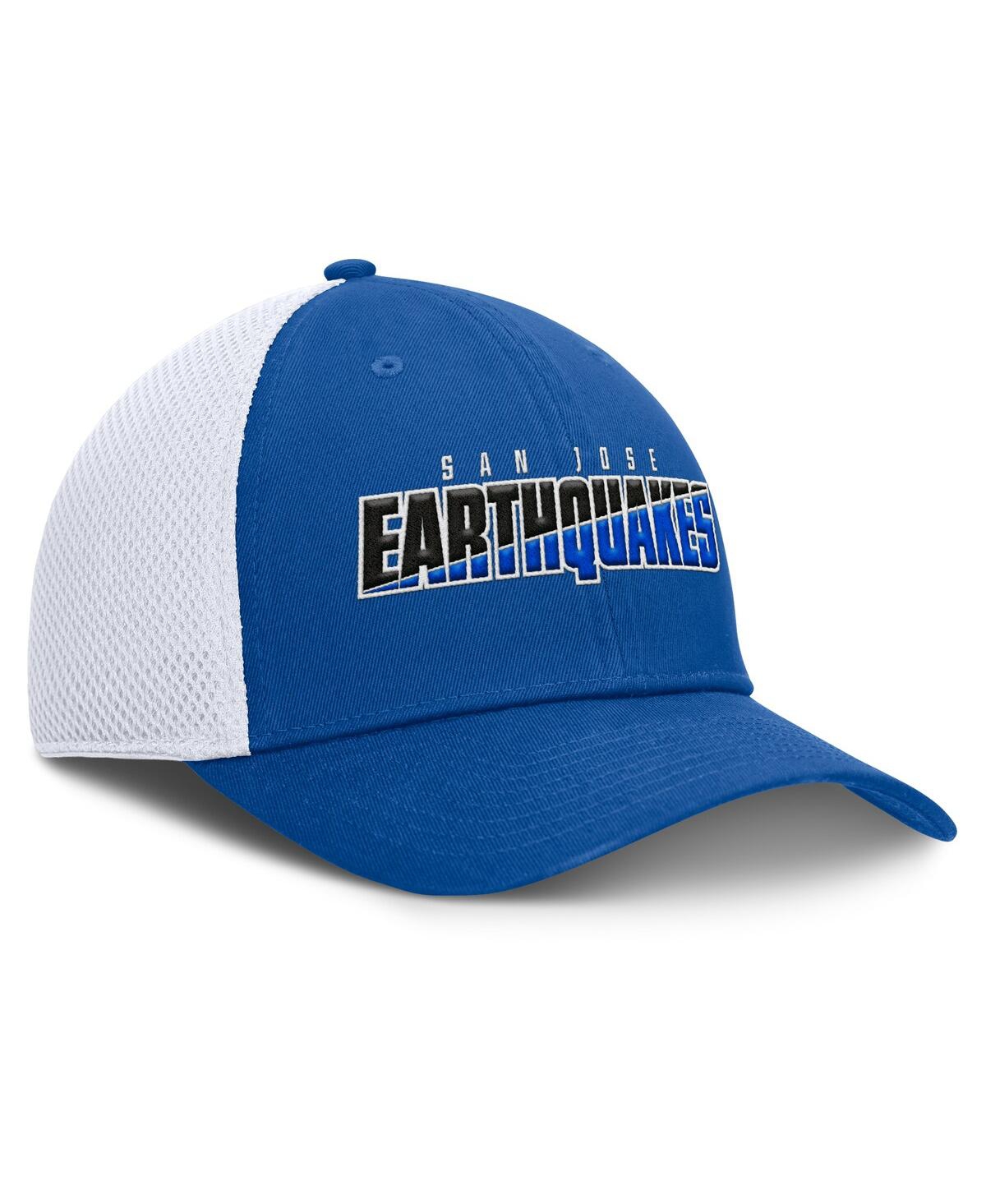FANATICS MEN'S BLUE SAN JOSE EARTHQUAKES ROCKET FLEX HAT 
