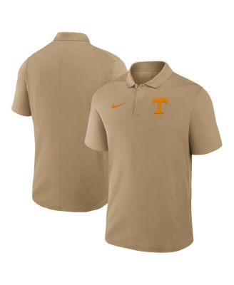Nike - Men's Tan Tennessee Volunteers Primetime Victory Primary Logo Performance Polo Shirt