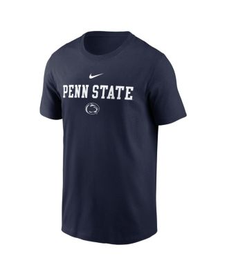 Men's Navy Penn State Nittany Lions 2-Hit Stacked T-Shirt