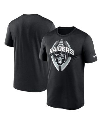 Nike - Men's Black Las Vegas Raiders Legend Icon Performance T-Shirt