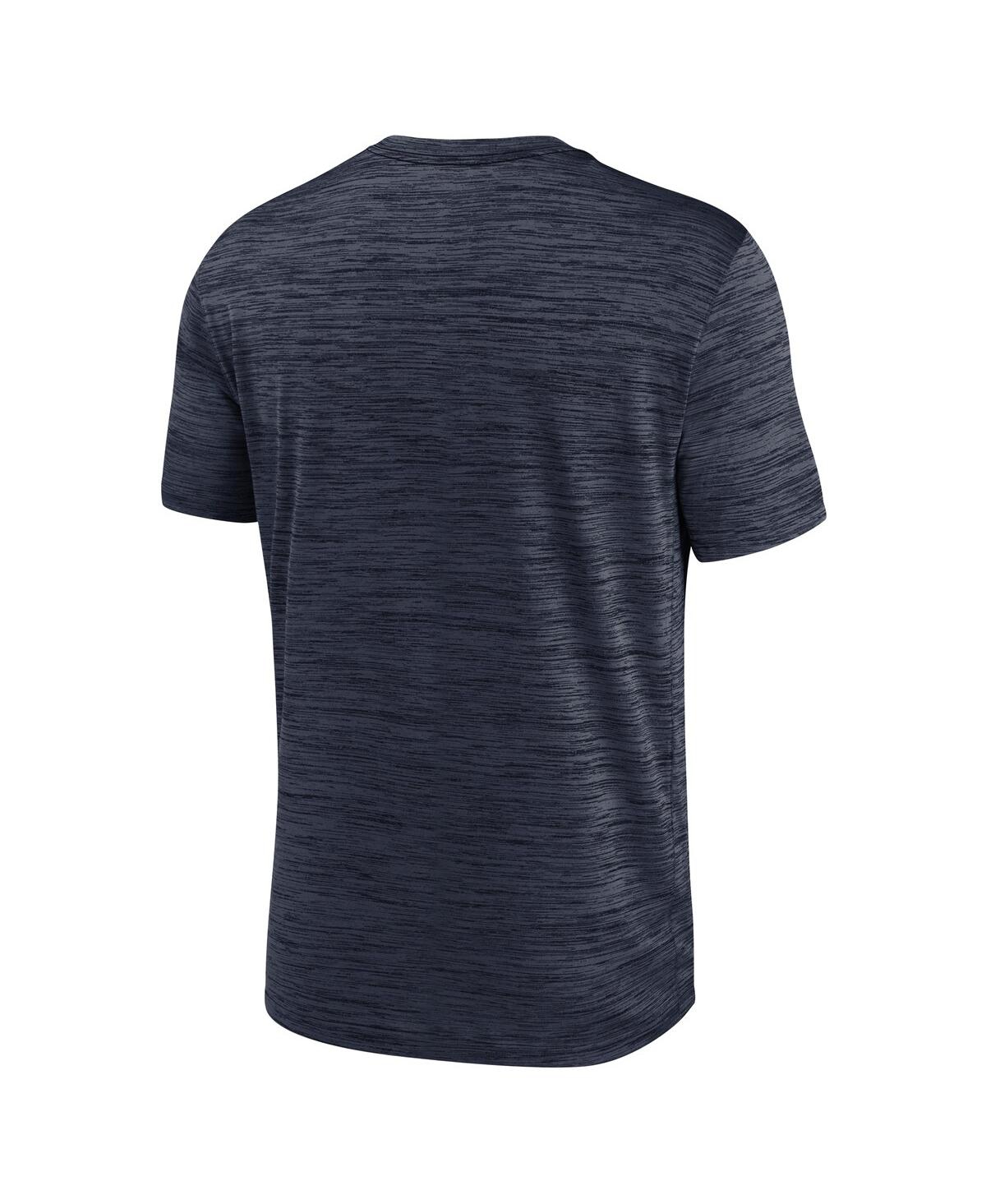 Nike Men's Navy Chicago Bears Velocity Performance T-shirt In Blue