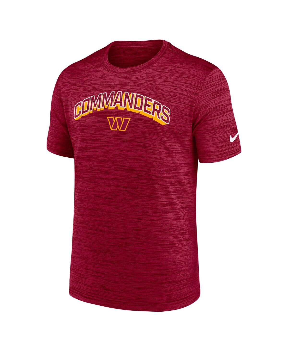 Nike Burgundy Washington Commanders Velocity Performance T-shirt