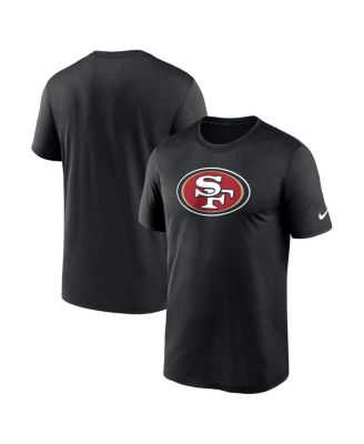 Nike - Men's Black San Francisco 49ers Primetime Legend Logo Performance T-Shirt