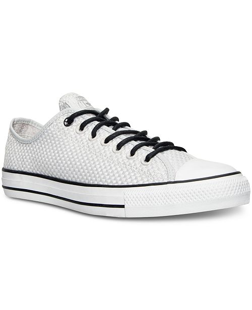 Converse Men S Chuck Taylor All Star Ox Amp Cloth Casual Sneakers