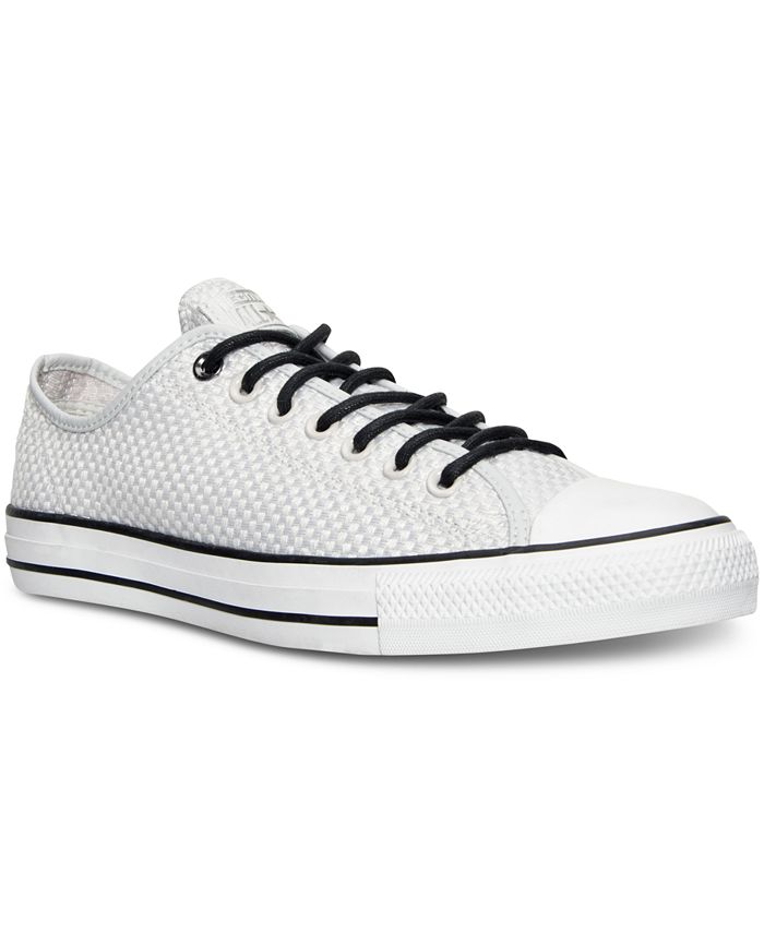 Converse Men's Chuck Taylor All Star Ox Amp Cloth Casual Sneakers - Macy's