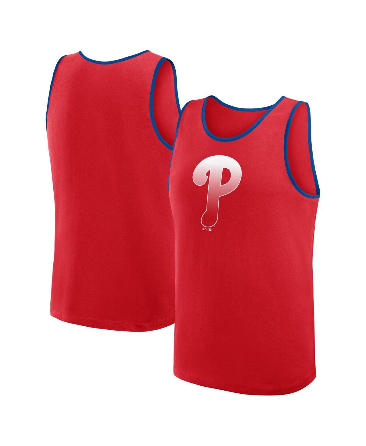 Men's Red Philadelphia Phillies Unmatched Success Tank Top - Red