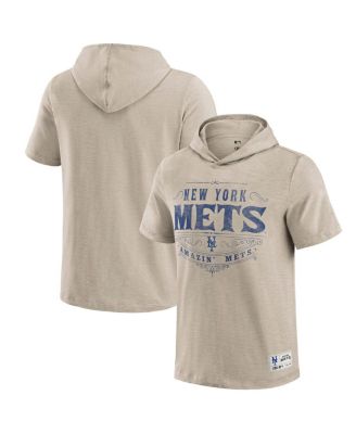 Fanatics - Men's Tan New York Mets Hooded T-Shirt