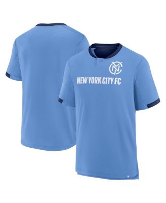 Fanatics - Men's Blue New York City FC Stoppage Time Striker T-Shirt