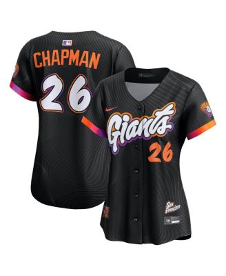 Nike - Women's Matt Chapman Anthracite San Francisco Giants 2025 City Connect Limited Jersey