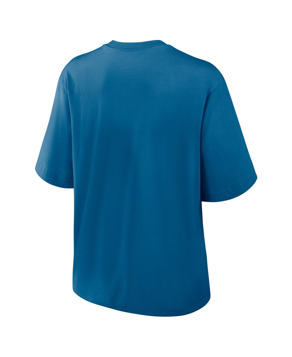 Nike Blue Tennessee Titans Glory Arch Boxy T-shirt In Purple