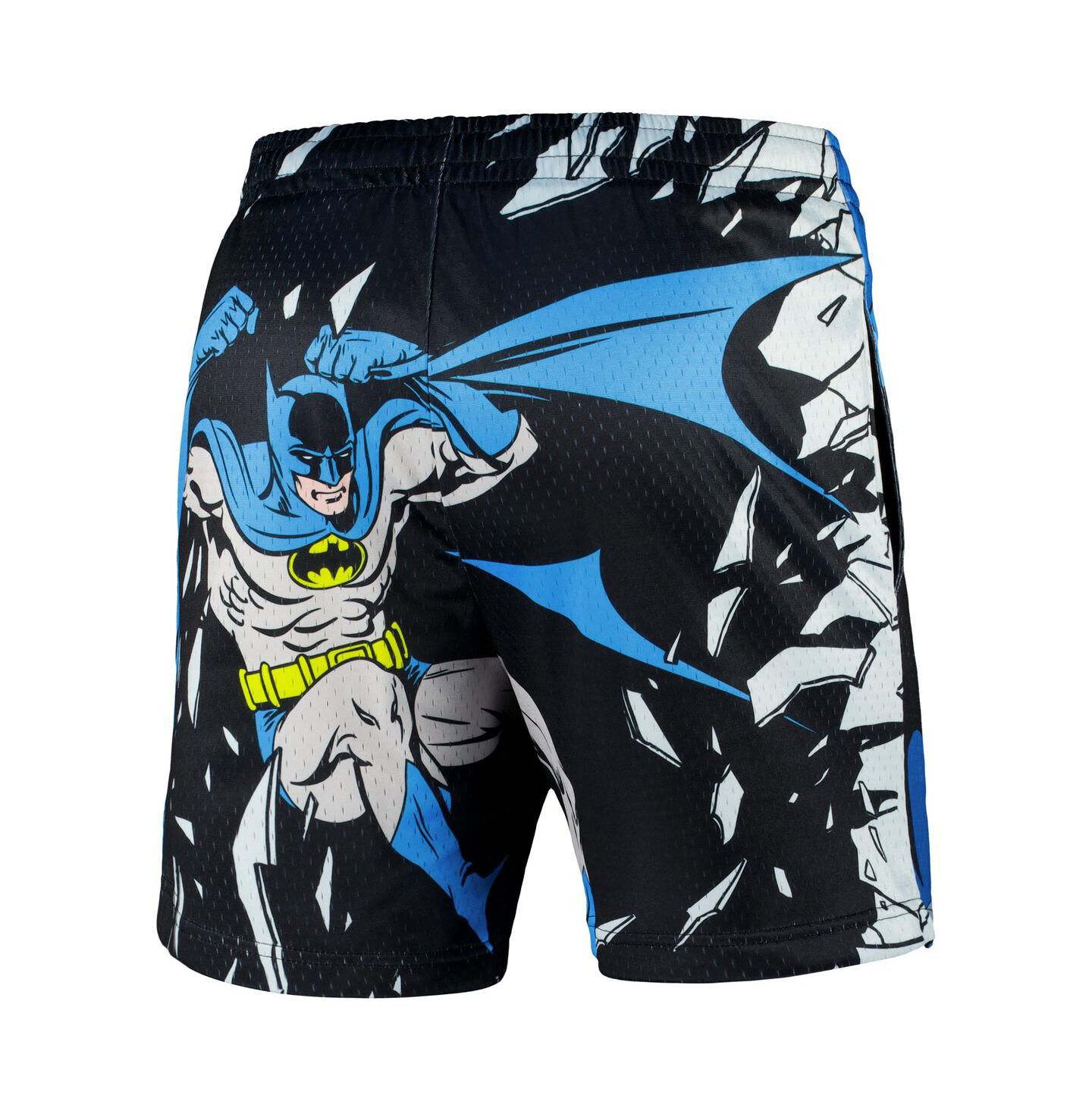 Мужские шорты Lids Black Batman Big Print Mesh — фото 3