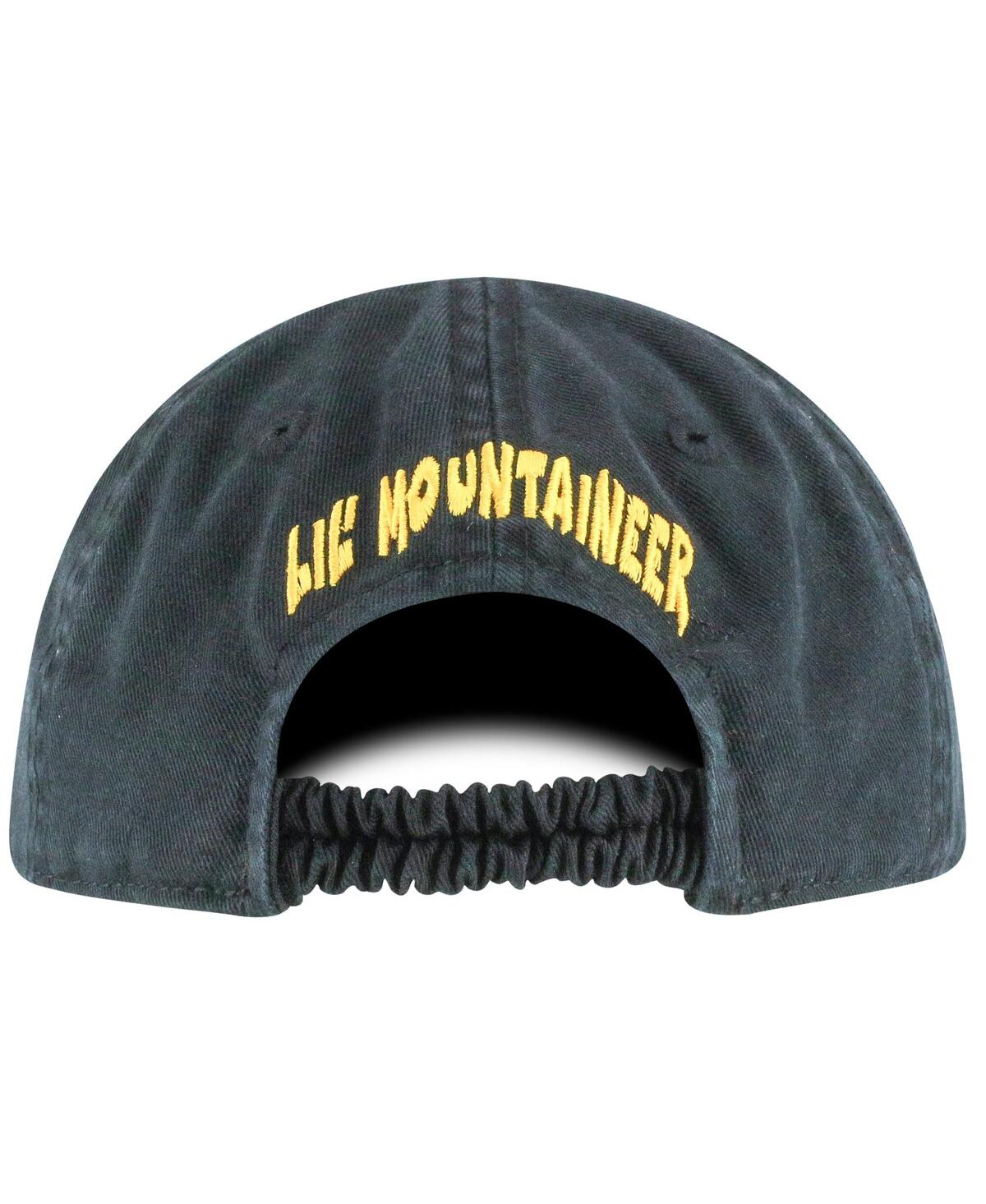 Top Of The World Infant Black Appalachian State Mountaineers Mini Me Flex Hat