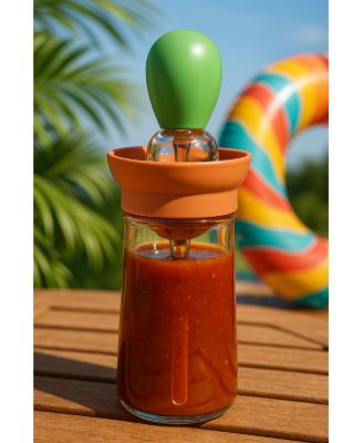 Grill Oil Sauce Dispencer-Green